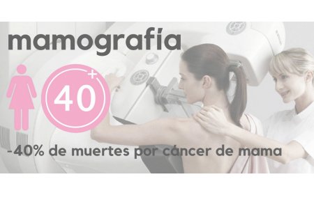MAMOGRAFIA A PARTIR DE 40 AÑOS